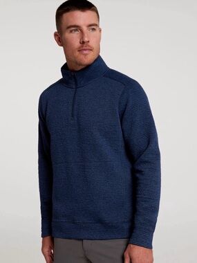 VRST Men's Recharge Lunar Fleece 1/4 Zip Medium